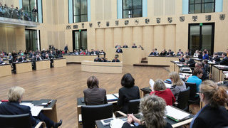 Foto: Blick in den Plenarsaal